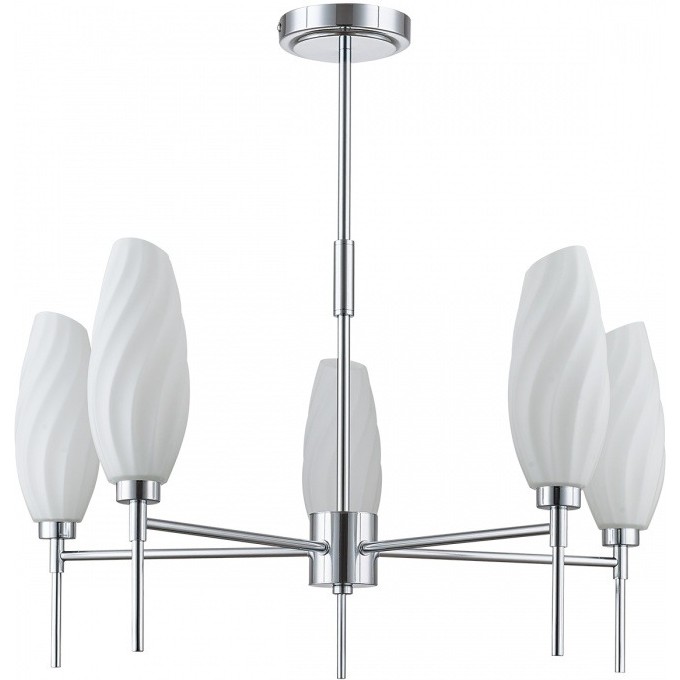 Люстра потолочная LUMION SHIVON 6519/5C MODERNI LN23 107 G9 5*40W 220V хром