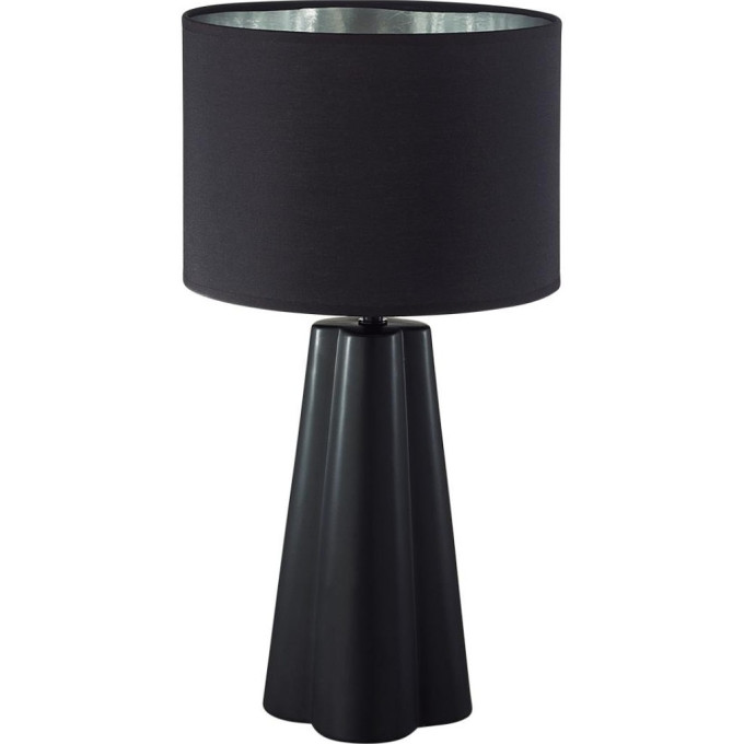 LUMION HINAMI 8124/1T COMFI LN25 376 E27 1*60W 220V черный, керамика/текстиль