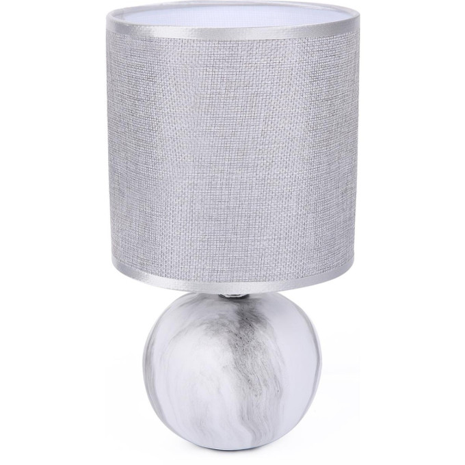 Настольная лампа LUMION KOHALA 8230/1T CLASSI LN25 E14 1*40W 220V серый, керамика/текстиль