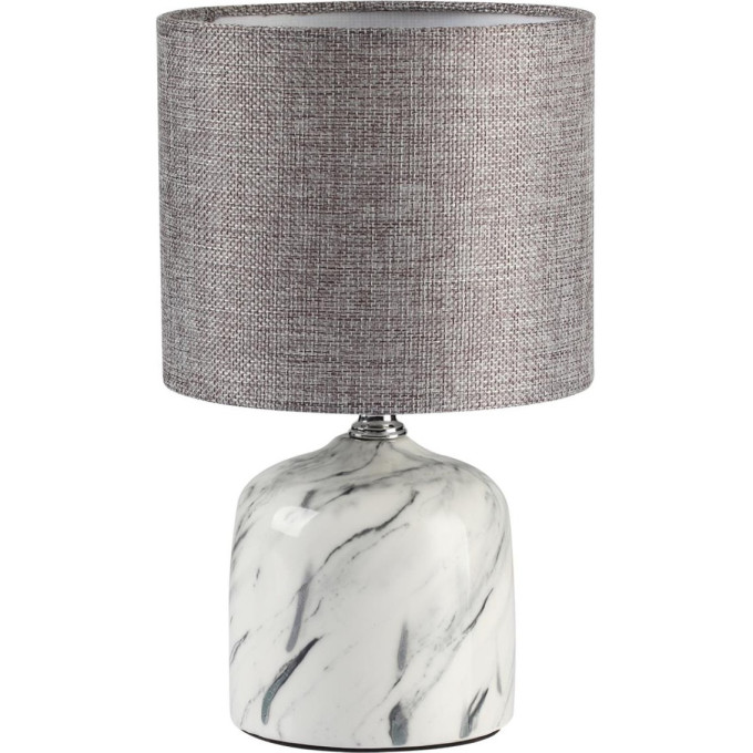 LUMION MRAMAO 8148/1T MODERNI LN25 000 Е27 1*60W 220V серый, керамика/текстиль