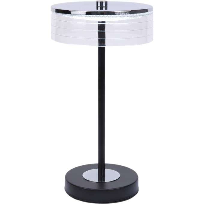 LUMION SATIANA 8203/1TL LEDIO LN25 LED 7W 400К 220V серебро/черный/прозрачный, металл/акрил