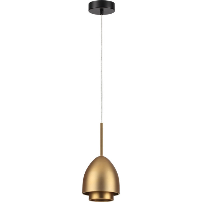 Подвес LUMION AVRORA 8001/1A MODERNI LN24 E14 40W 220V черный/античное золото, металл/металл
