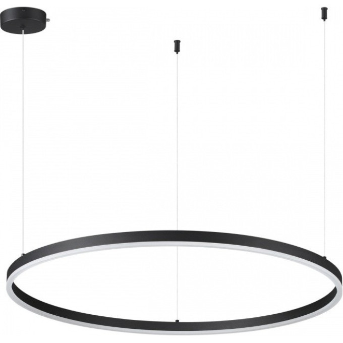 Светильник подвесной LUMION LED ECHO 6530/67L LEDIO LN23 015 67W 3000-6000K 2982Лм 220V чёрный